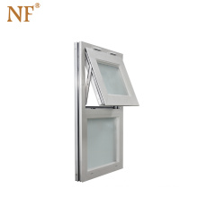 small aluminum toilet window